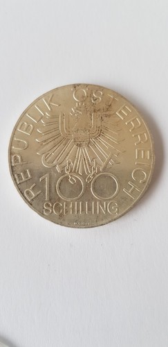 100 schilling silbermünze - schilling,